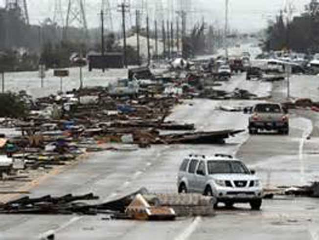 Hurricane Clean Up in Magnolia, TX